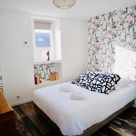 Апартаменты Le Perroquet Fringant, Rue Pietonne Et Quartier Historique Кан